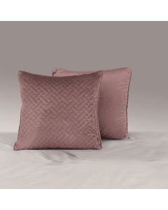 Crushed Velvet Cushion Cover Blush 