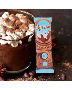 Options Belgian Hot Chocolate Sachet 