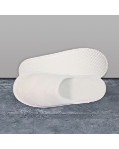 Plush Velour Closed Toe with Recyclable Sole Box of 100