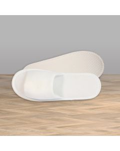 Soft Towelling Slipper Open Toe 
