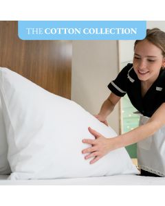 Cotton Collection Medium Support Super Spring Pillow