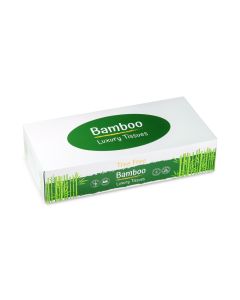 Tree Free 2 Ply Facial Bamboo Tissues Oblong Box