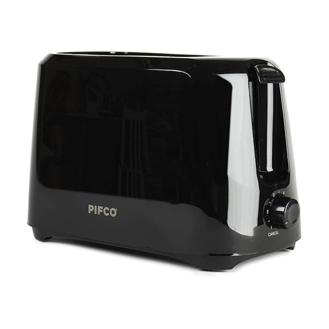 Essentials Black 2 Slice Toaster