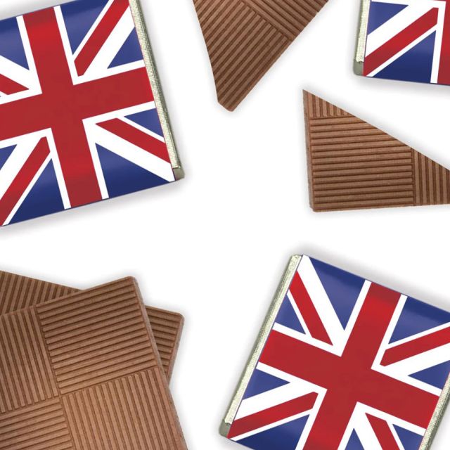 Neapolitan Milk Chocolate - Union Jack