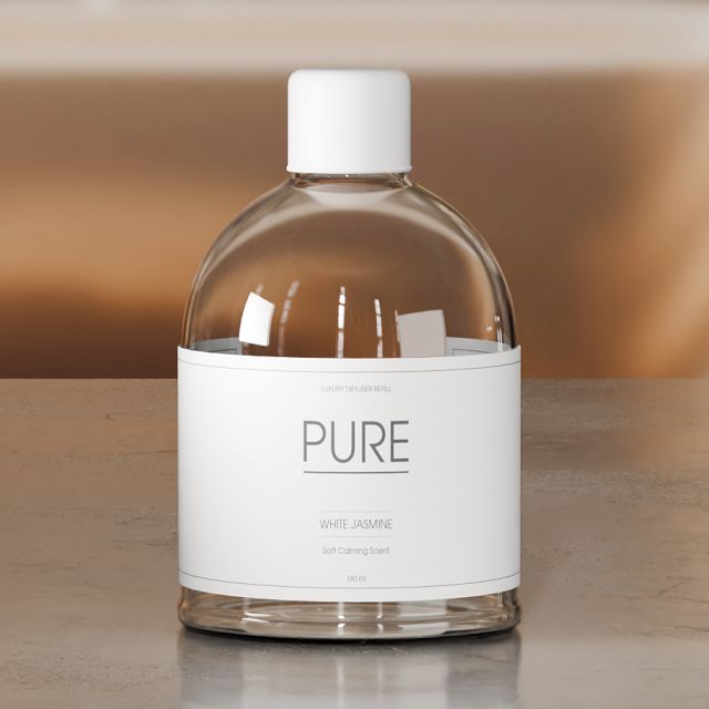 Pure Reed Diffuser Refill White Jasmine 160ml	